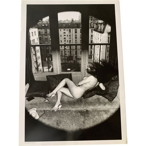 Photographie vintage de Helmut Newton par Philippe Stark