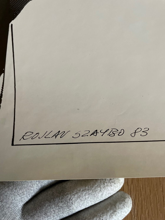 Image 1 of R.Szaybo, Elvis Presley, 1985, Wda Offset, Original Vintage Poster