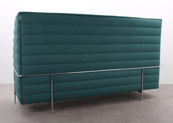 Image 1 of Vitra Alcove Bench Blue/Green