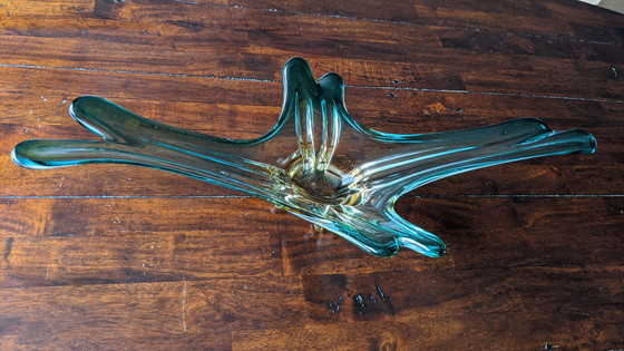 Image 1 of Bol vintage en verre de Murano
