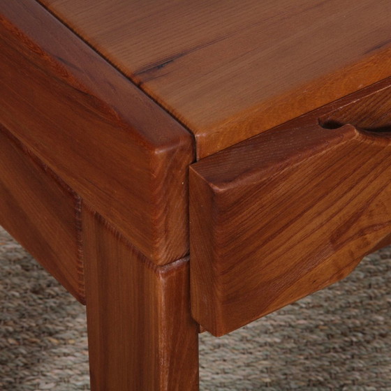Image 1 of Table De Chevet En Orme Pour Maison Regain, 1970