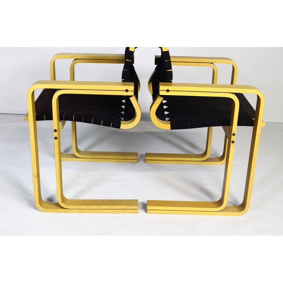Image 1 of Fauteuil vintage en frêne par Rud Thygesen et Johnny Sorensen pour Magnus Olesen, Danemark 1970