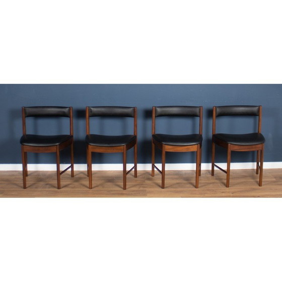 Image 1 of Ensemble de salle à manger rond vintage en bois de rose par Tom Robertson pour A.H. McIntosh, 1960s