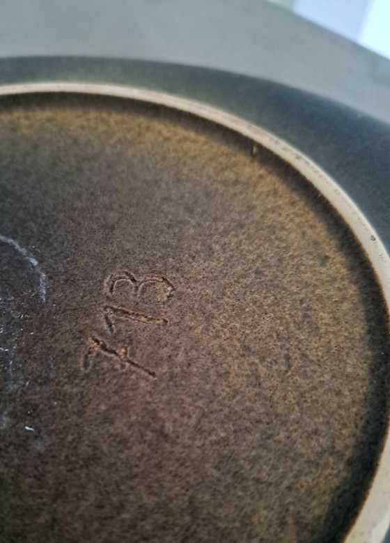 Image 1 of Assiette en céramique Ruscha Art