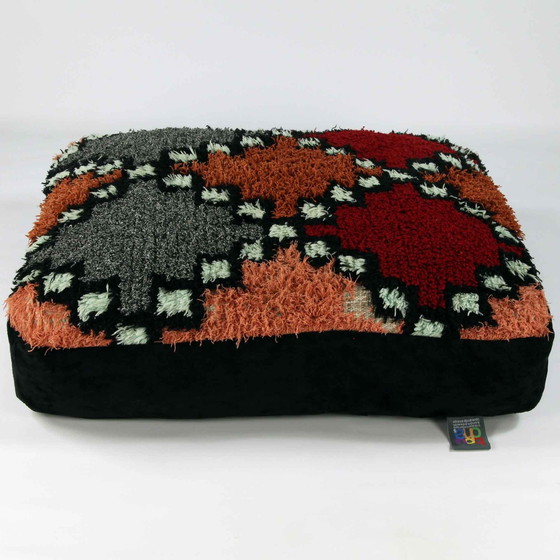 Image 1 of Coussin de sol berbère marocain Pouf, pièce unique, fait main