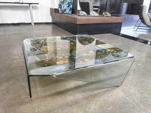Magnifique table basse Design en verre