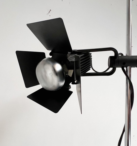 Image 1 of Lampadaire vintage noir, 1970's