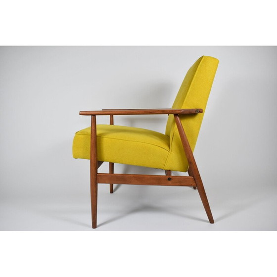 Image 1 of Fauteuil vintage type 300-190 jaune par Henryk Lis 1970