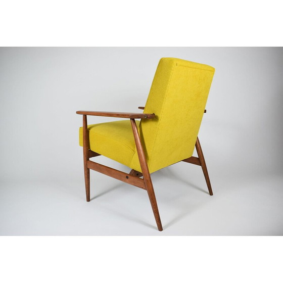 Image 1 of Fauteuil vintage type 300-190 jaune par Henryk Lis 1970