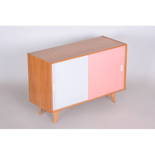 Buffet vintage en chêne et contreplaqué de Jiří Jiroutek pour Interier Praha, 1950