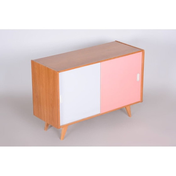 Image 1 of Buffet vintage en chêne et contreplaqué de Jiří Jiroutek pour Interier Praha, 1950