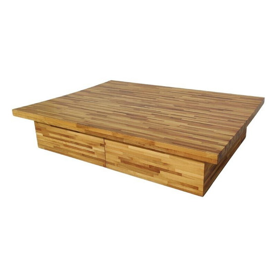 Image 1 of Table basse en bois italienne Mid Century