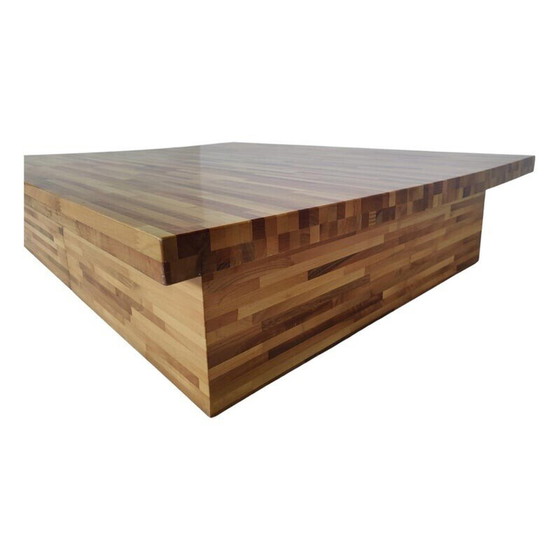 Image 1 of Table basse en bois italienne Mid Century