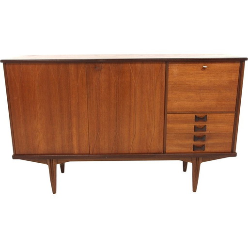 Buffet vintage en teck "Rosetto" par Svante Skogh pour Abrahamssons Möbler, Suède 1960