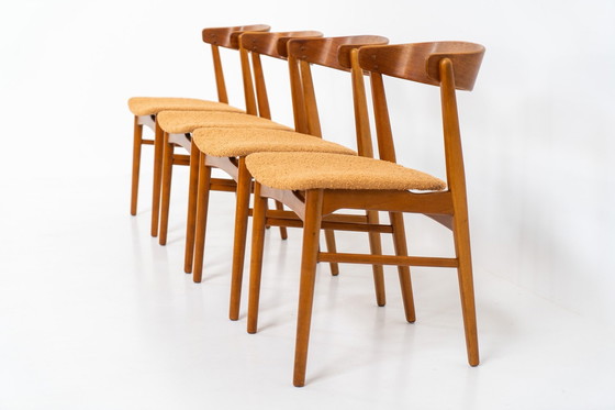 Image 1 of Ensemble de 4 chaises de salle à manger "Model 206" par Farstrup