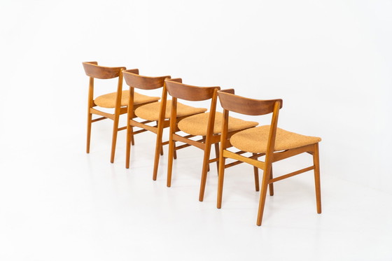 Image 1 of Ensemble de 4 chaises de salle à manger "Model 206" par Farstrup