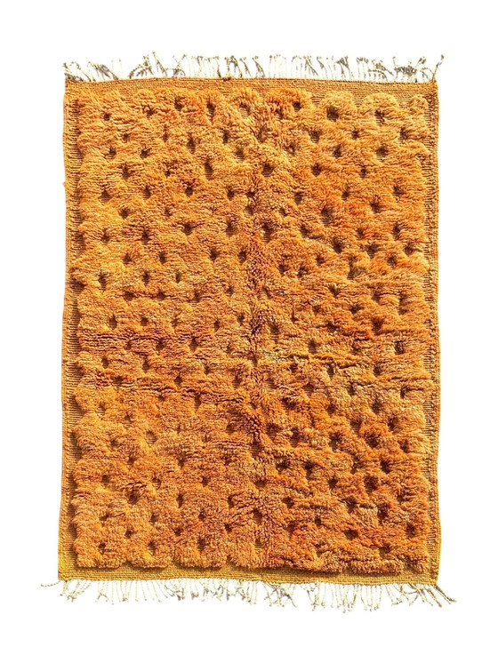 Image 1 of Tapis berbère marocain orange