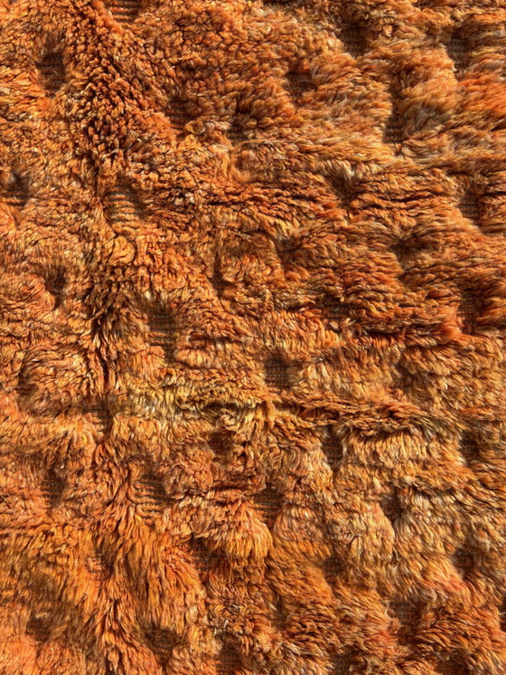Image 1 of Tapis berbère marocain orange