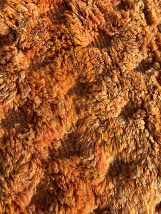 Image 1 of Tapis berbère marocain orange