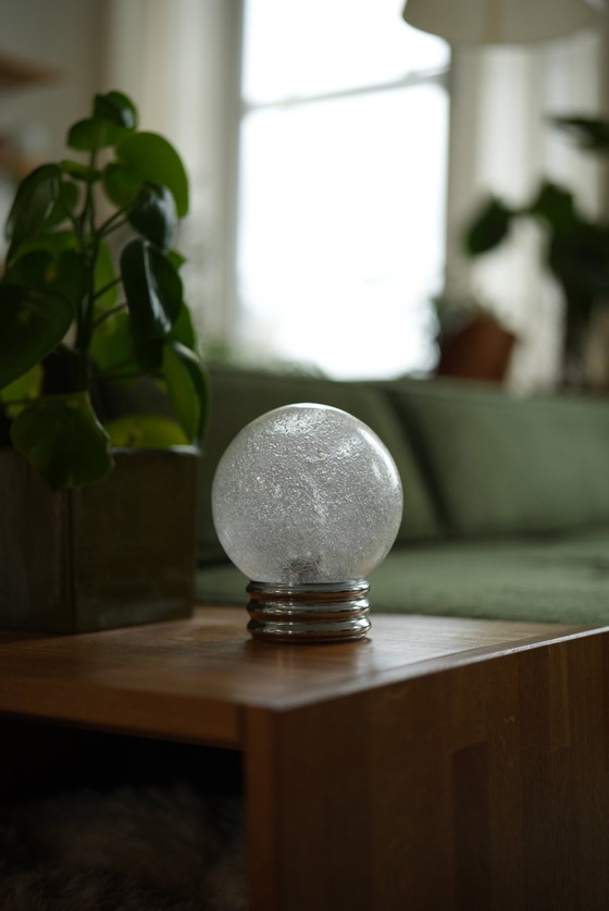 Image 1 of Lampe à boule en verre de lave Hillebrand