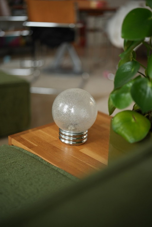 Lampe à boule en verre de lave Hillebrand