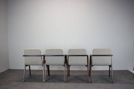 Image 1 of Ensemble de 4 chaises de salle à manger Lolita avec accoudoirs par Porada, 21e siècle