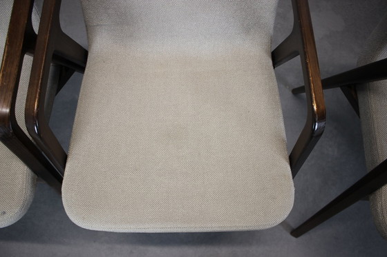 Image 1 of Ensemble de 4 chaises de salle à manger Lolita avec accoudoirs par Porada, 21e siècle