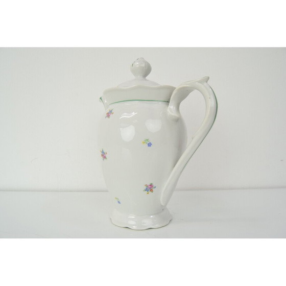 Image 1 of Théière vintage en porcelaine "Art Deco", Tchécoslovaquie, années 1930