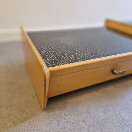 Image 1 of 50's 2 Tables de nuit vintage Tables de nuit flottantes