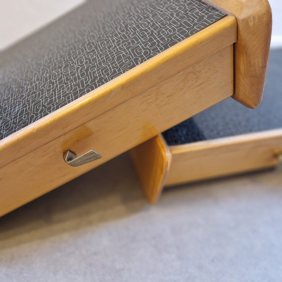 Image 1 of 50's 2 Tables de nuit vintage Tables de nuit flottantes