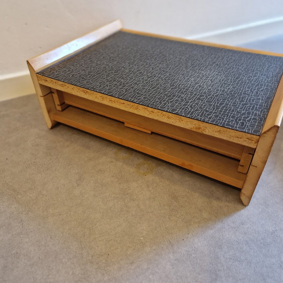 Image 1 of 50's 2 Tables de nuit vintage Tables de nuit flottantes