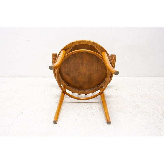 Image 1 of Chaise de bureau du milieu du siècle par Thonet, Tchécoslovaquie, années 1930