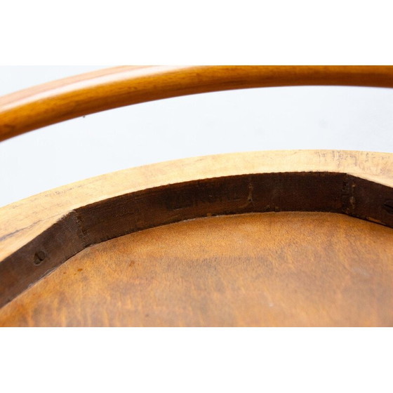 Image 1 of Chaise de bureau du milieu du siècle par Thonet, Tchécoslovaquie, années 1930