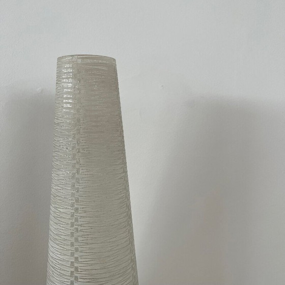 Image 1 of Paire d'appliques vintage en verre et métal, France 1950