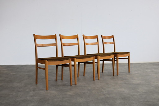 4X chaises de salle à manger suédoises