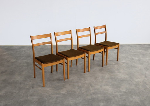 4X chaises de salle à manger suédoises