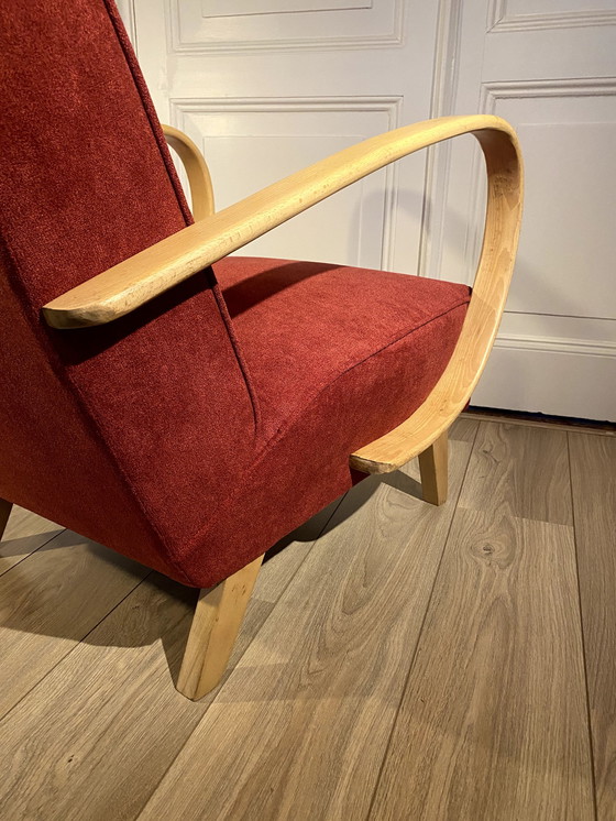 Image 1 of 2 X Fauteuil Halabala Mid Century