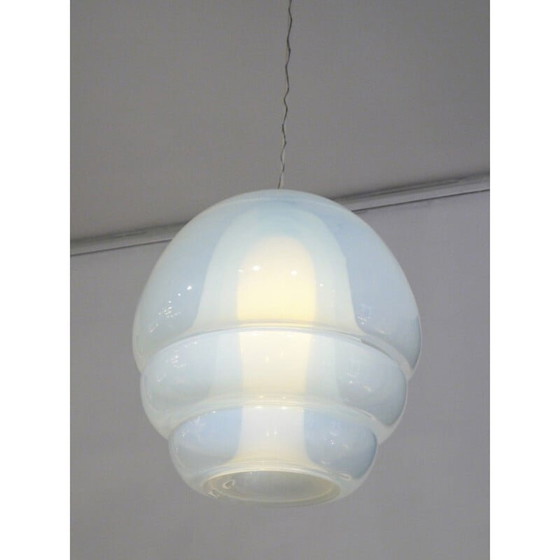 Image 1 of Lampe suspendue Ls134 du Mid Century par Carlo Nason pour Mazzega