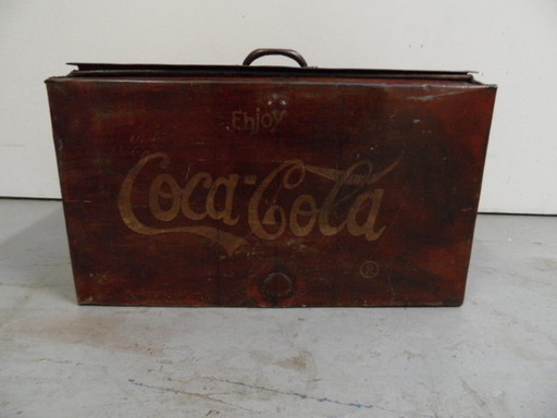 Glacière vintage Coca Cola