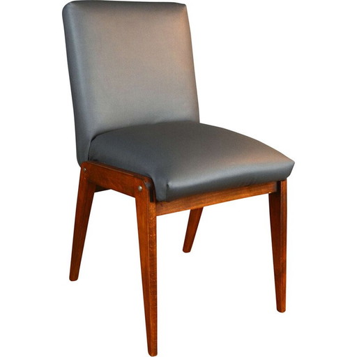 Chaise vintage rembourrée Aga par Józef Chierowski, Pologne 1970