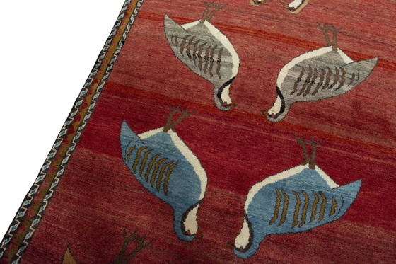 Image 1 of Tapis nomade Gabbeh noué à la main - 215 X 124 cm