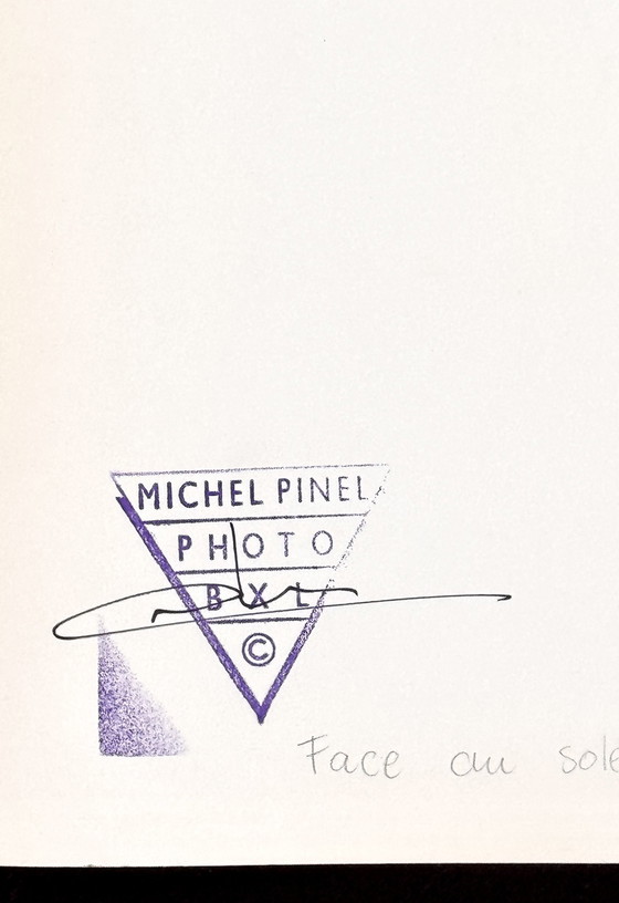 Image 1 of Michel Pinel 1949-2022 Superbe Photographie De Nu Artistique De Grande Qualité 