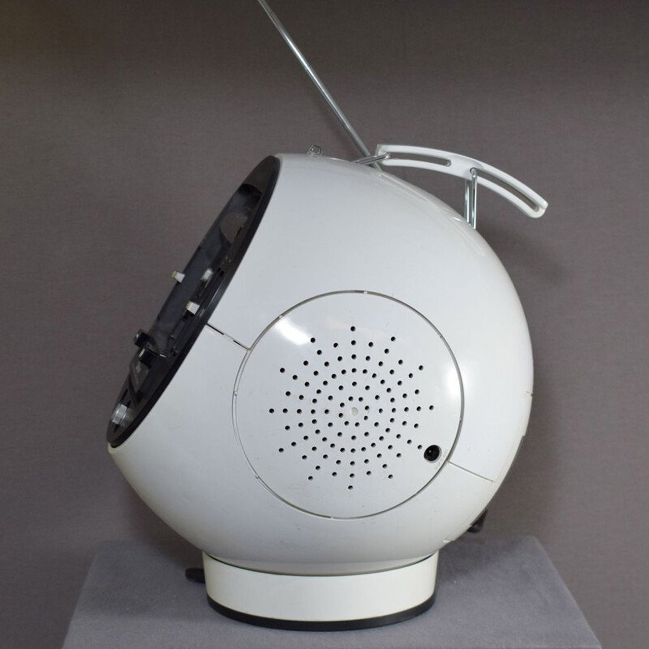 Weltron Space Ball 2001 – Radio/lecteur 8 Pistes Jaune, Vintage, Fonctionne