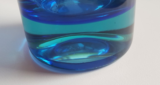 Image 1 of Vase en verre de Murano par Pinzoni Mario pour Seguso