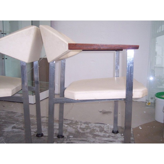 Image 1 of 4 chaises vintage de Hulmefa Nieuwe Pekela