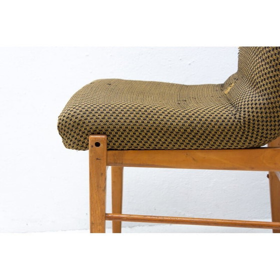 Image 1 of Paire de chaises de salle à manger du milieu du siècle, Tchécoslovaquie années 1960