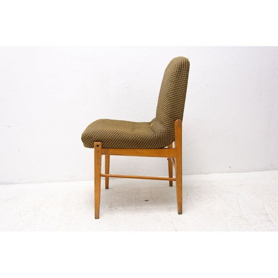 Image 1 of Paire de chaises de salle à manger du milieu du siècle, Tchécoslovaquie années 1960
