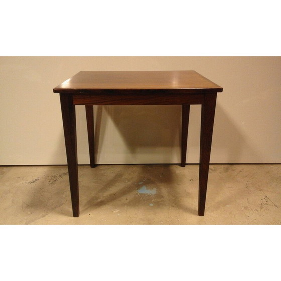 Image 1 of Petite table d'appoint danoise en palissandre - années 1970