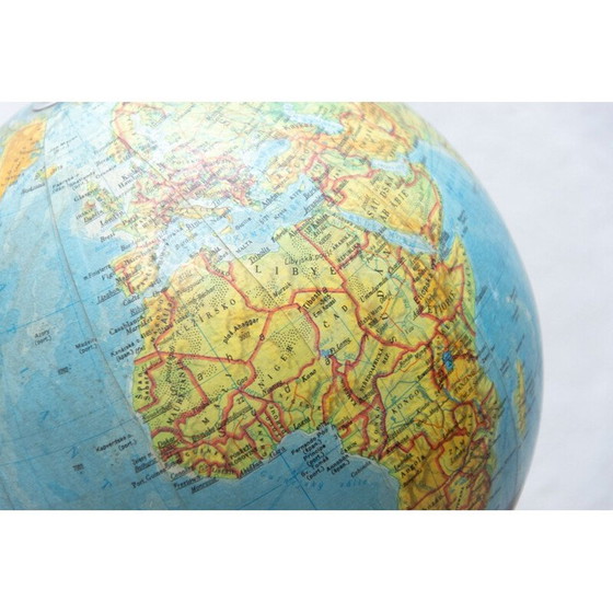 Image 1 of Globe terrestre vintage, Tchécoslovaquie 1970