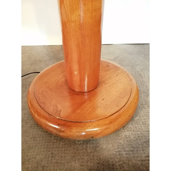 Image 1 of Lampadaire vintage en opaline et chrome, 1950-1960